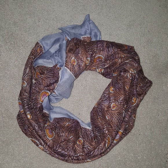 Ann Taylor Loft light blue Scarf - Picture 1 of 4